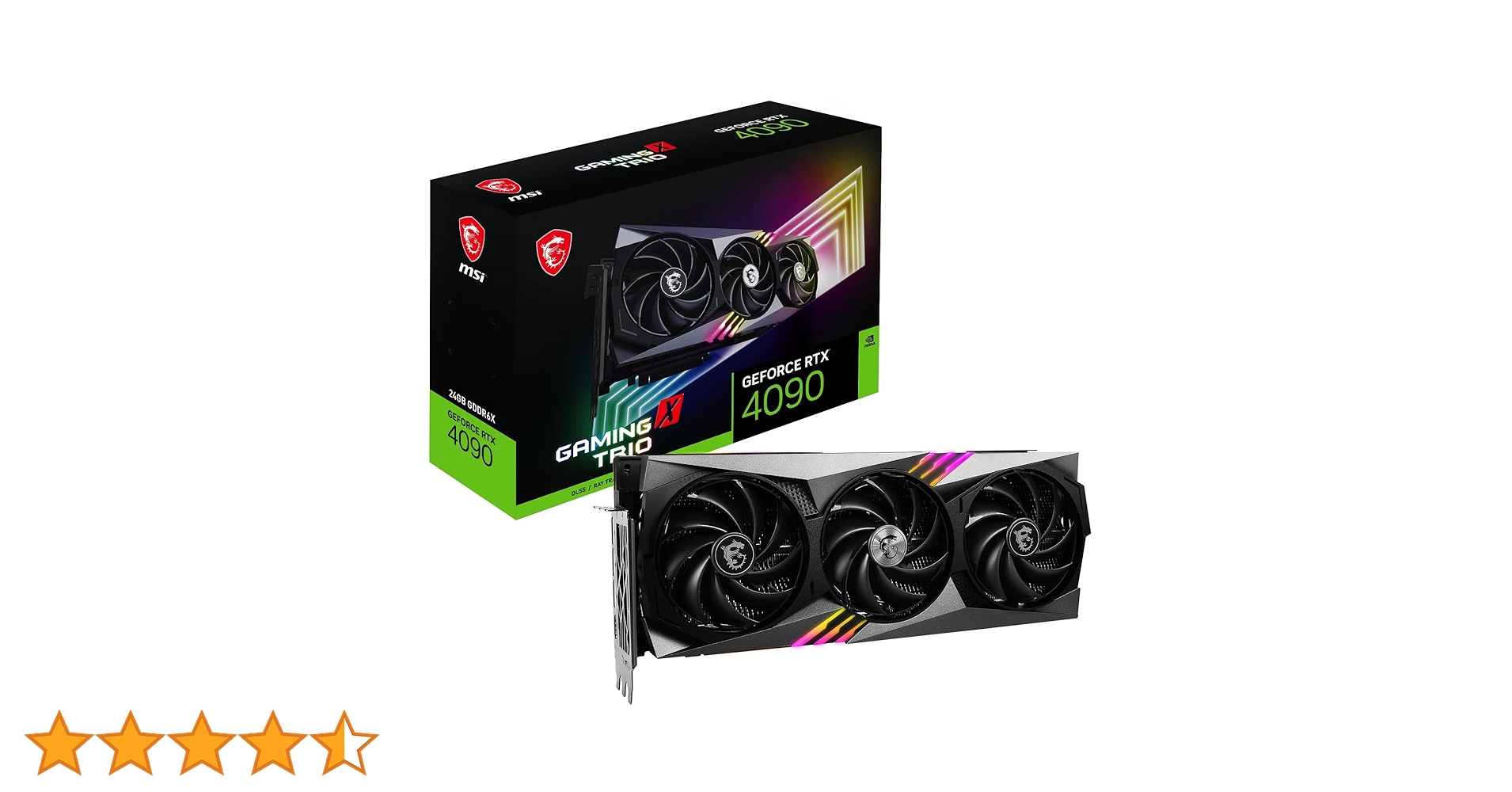 Amazon | MSI GeForce RTX 4090 GAMING X TRIO 24G グラフィック